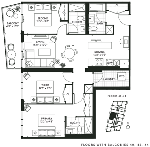 450 Front Street West Studio-3 Beds Apartment for Rent - Photo Gallery 72